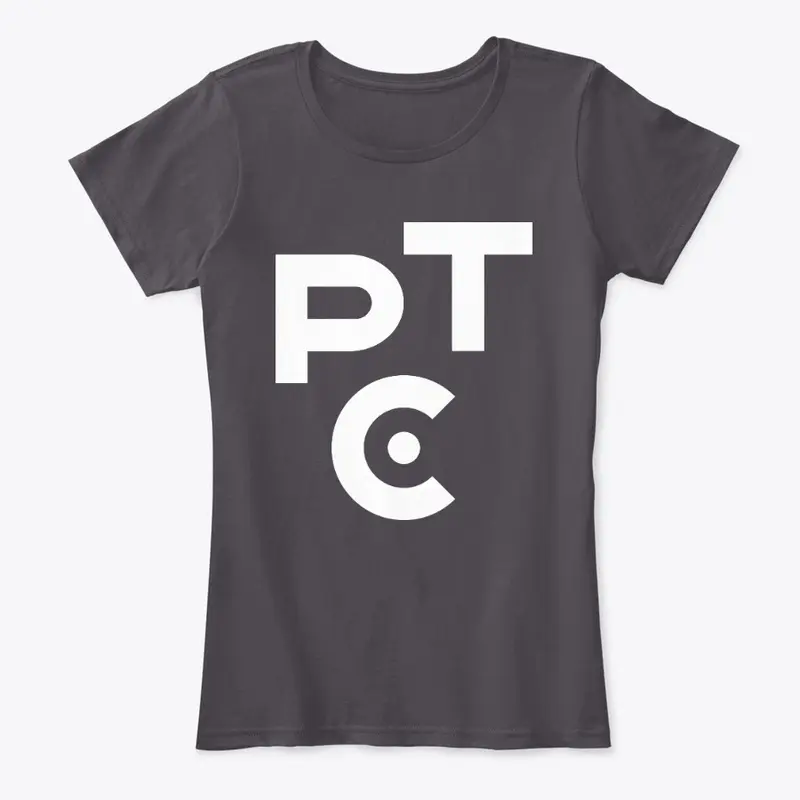 PTC T-shirts White Font